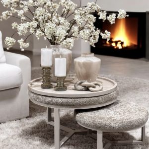 Salontafel Morgan beige 60 cm (Be Lovely 01)