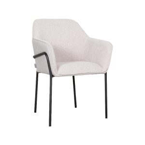 LABEL51 Eetkamerstoel Dexter – Naturel – Boucle