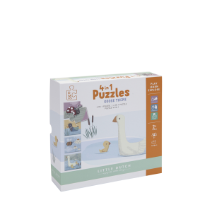 Little Dutch 4-in-1 Puzzel Goose FSC