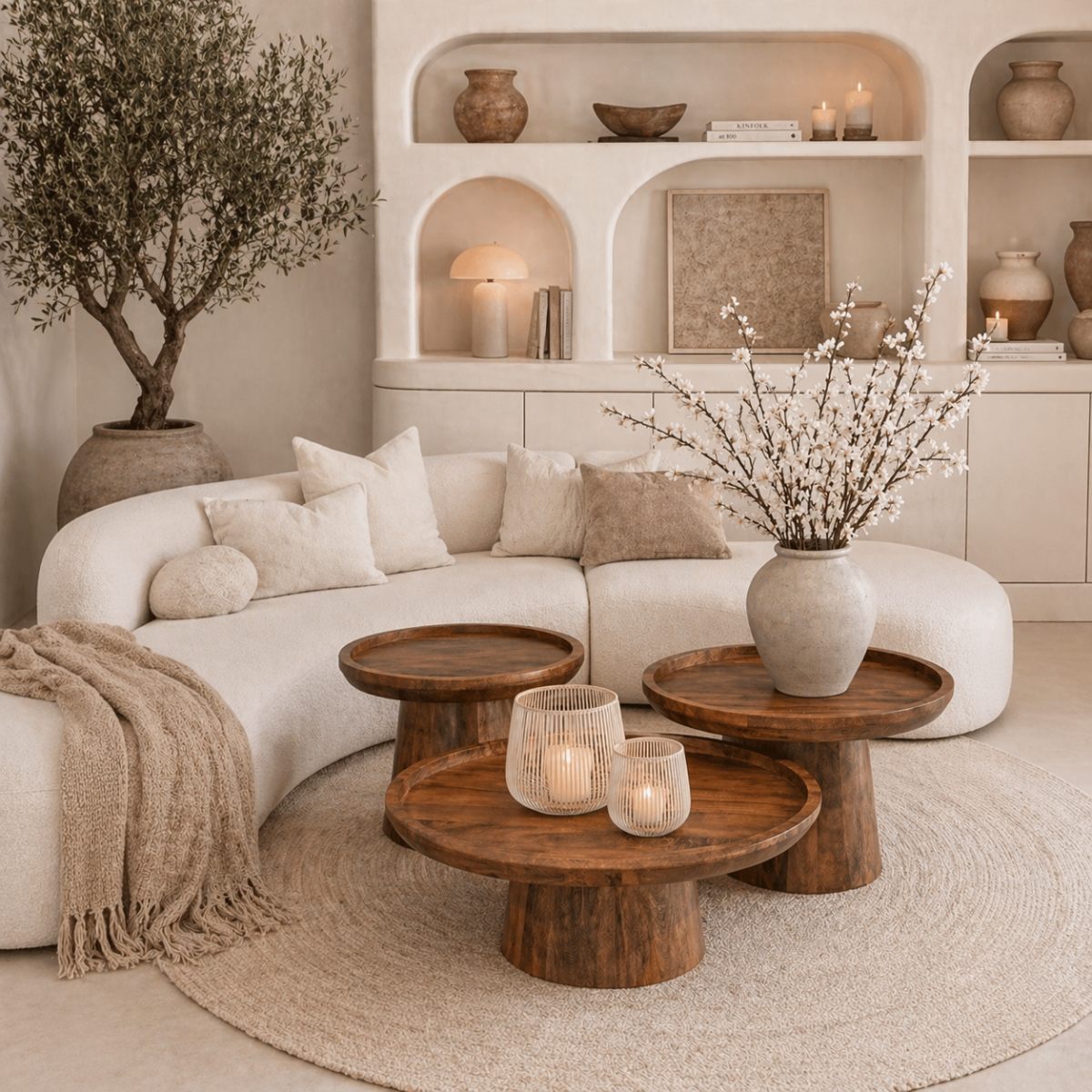 Salontafel Lupin 52 cm / Magazijn leegverkoop
