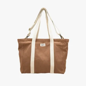 Hindbag schoudertas Cesar kaneel – biologisch katoen