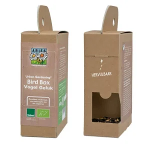 Bio Bird Box • Voederhuisje met vogelzaad 500gr