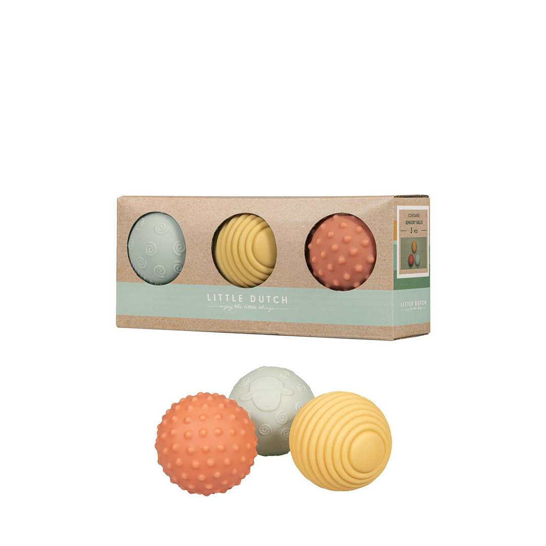 Little Dutch Farm Zintuig Ballenset - Afbeelding 2