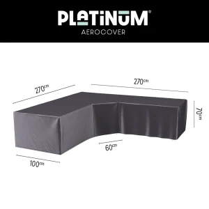 Platinum | AeroCovers | L-shape Lounge | Low Backrest | Trapeze corner