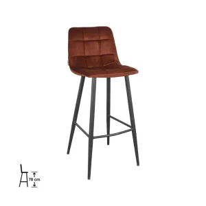 LABEL51 Barkruk Jelt – Rust – Velours