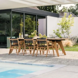 Norden dining tuinstoel met textileen